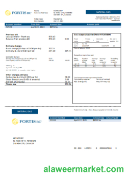British Columbia FortisBC utility business bill, SCR